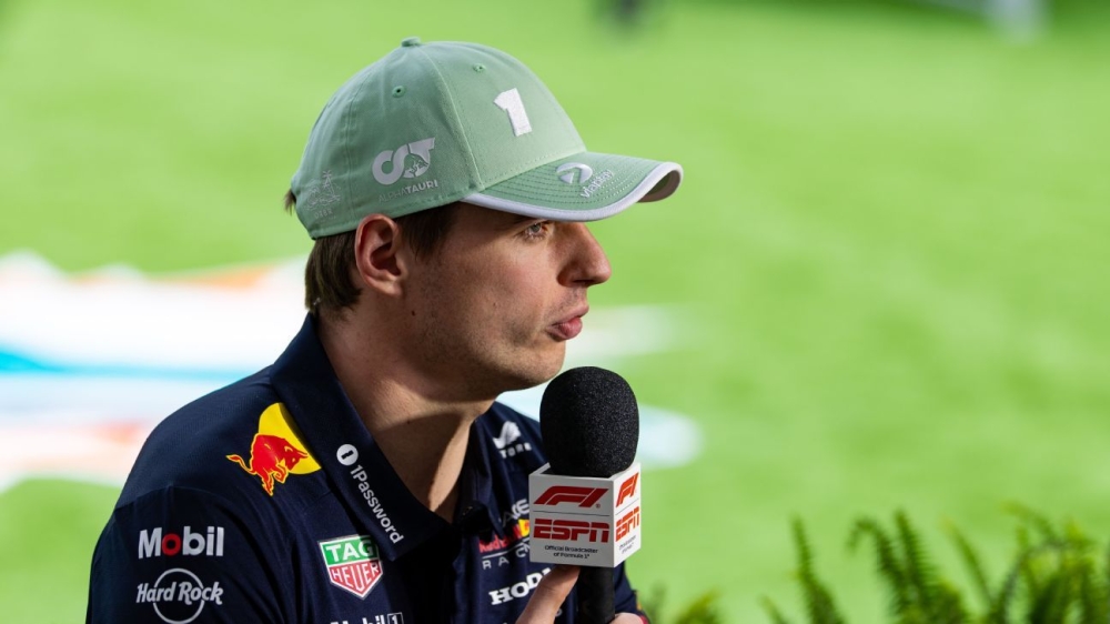 Max Verstappen: Newborn early days 'very enjoyable' ahead of Miami GP 1 | ASL