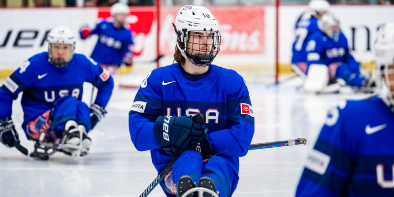 GAME DAY | U.S. National Sled Team Takes on Italy in IPH Cup Semifinals 5 | ASL