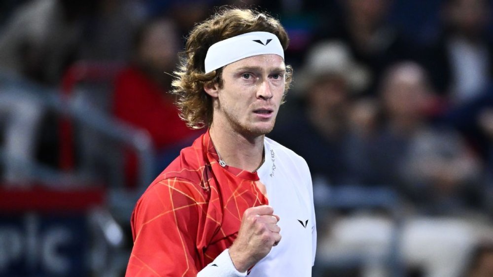 Top-seeded Andrey Rublev wins Swiss Indoors opener 1 | ASL