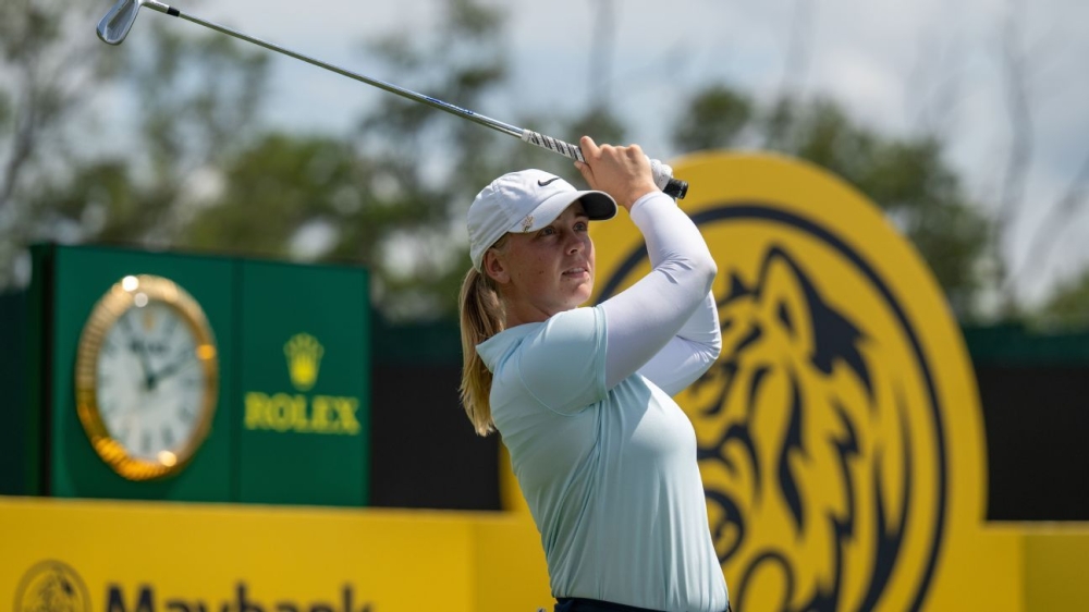 Maja Stark takes LPGA Malaysia lead; American Alex 1 back 1 | ASL