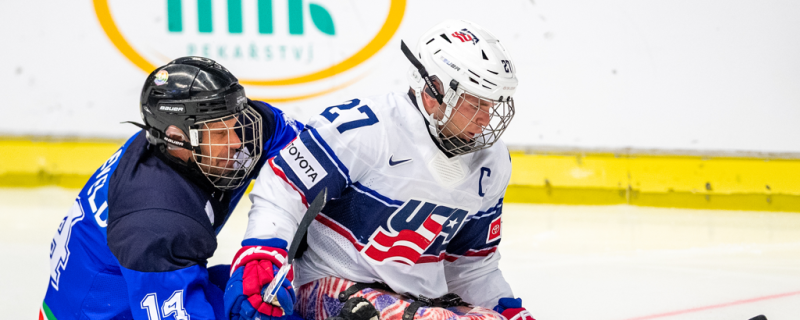 GAME DAY | U.S. National Sled Team Takes on Italy in IPH Cup Semifinals 1 | ASL