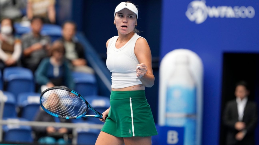 Sofia Kenin advances to Pan Pacific Open final in Tokyo 1 | ASL