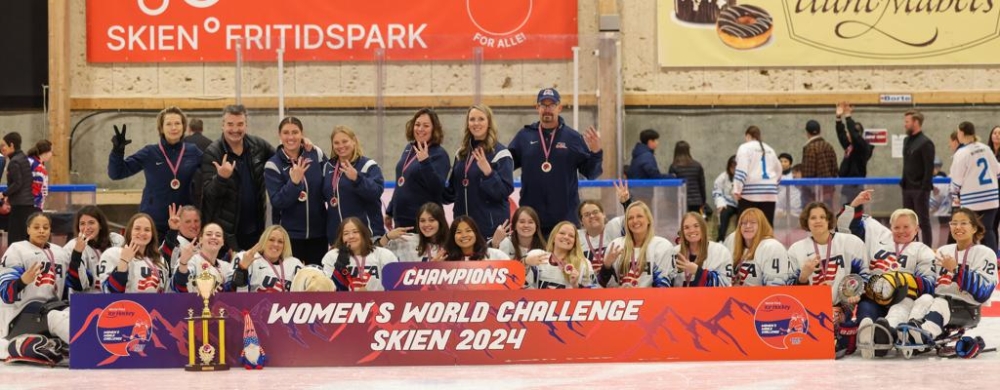 U.S. Women’s Development Sled Hockey Team Wins 2024 Women’s World Challenge Title 1 | ASL