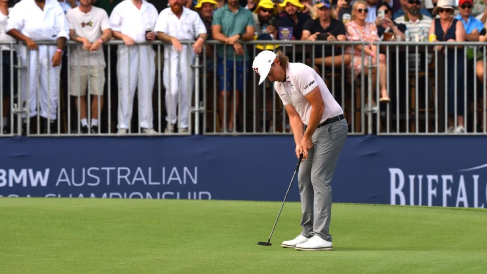 Cameron Smith grabs share of lead as rain halts Australian PGA 1 | ASL