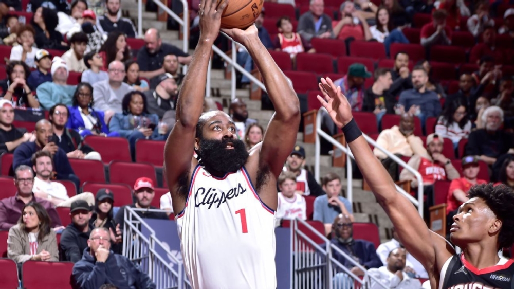 Clippers' James Harden tied with Allen for 2nd in all-time 3's 1 | ASL