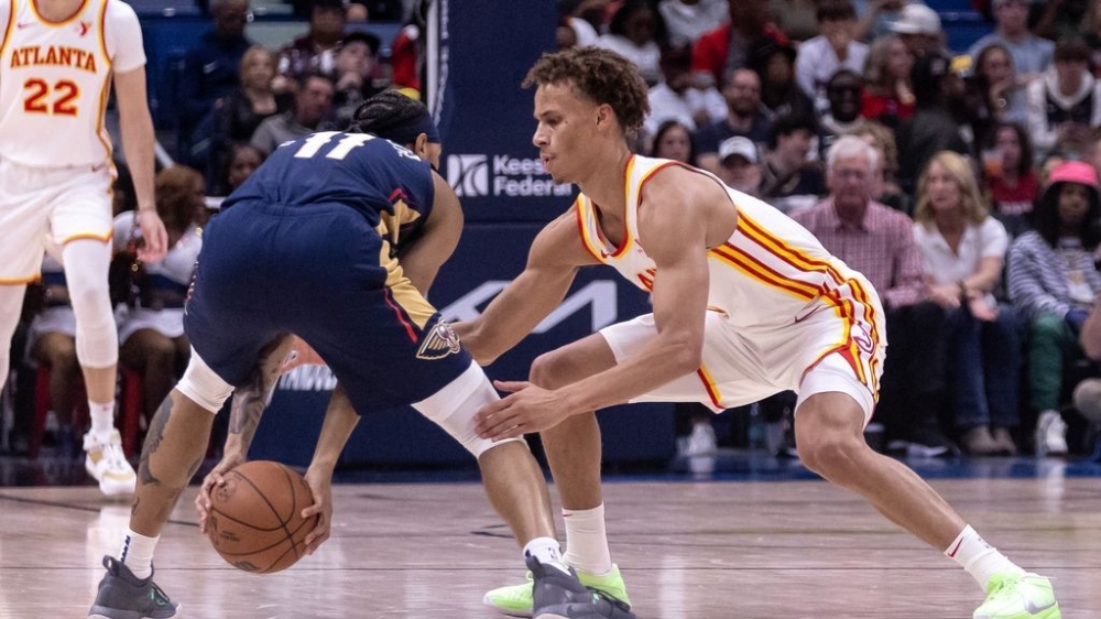 Dyson Daniels denies making gun gesture at Pelicans' bench 1 | ASL