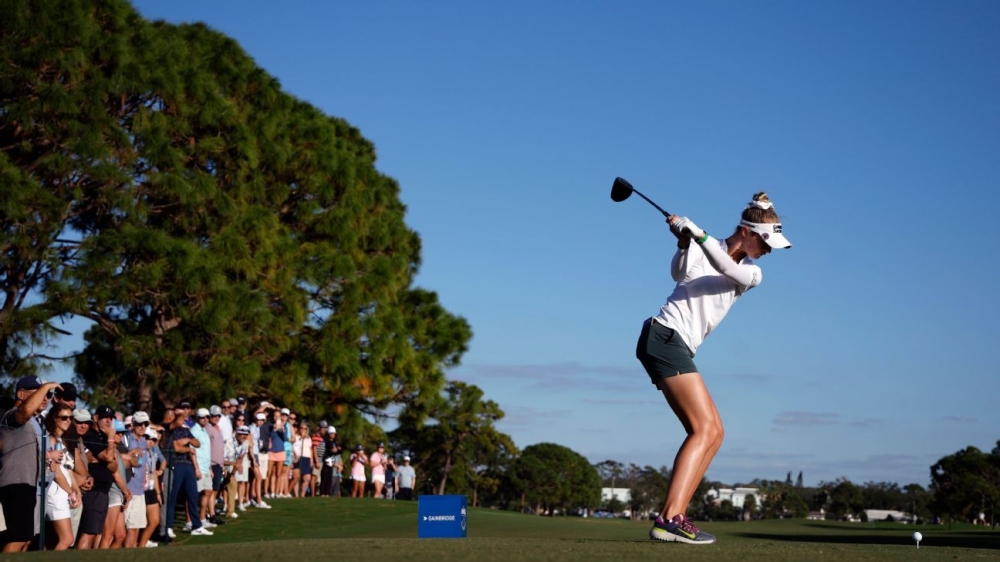 Charley Hull leads, Nelly Korda in pursuit at LPGA's Annika 1 | ASL