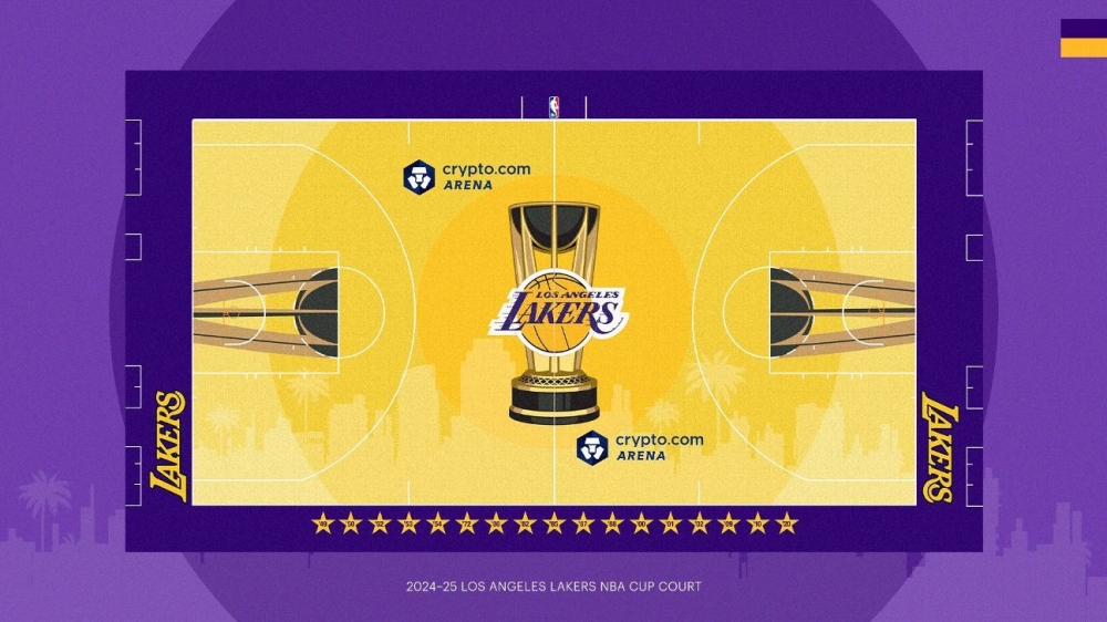 NBA Cup: Court designs for Lakers, Celtics, Bucks, Warriors and 26 others 1 | ASL