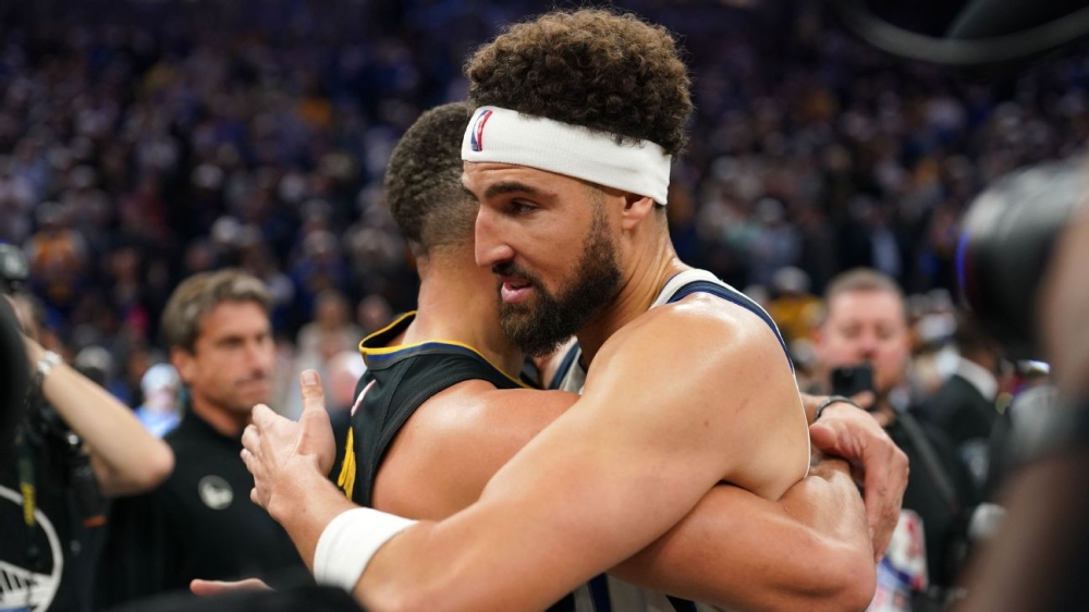 Mavs' Klay Thompson celebrated by Warriors in Bay Area return 1 | ASL