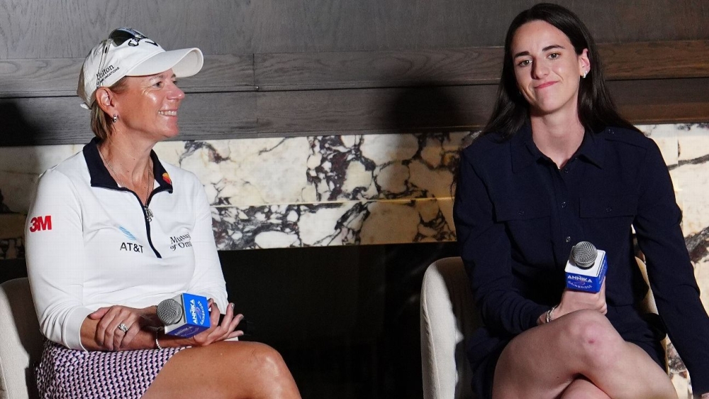 Caitlin Clark ready to take 'love' for golf to Annika pro-am 1 | ASL