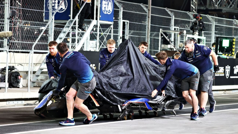 Las Vegas GP: Williams' Franco Colapinto to undergo medical after qualifying crash 1 | ASL