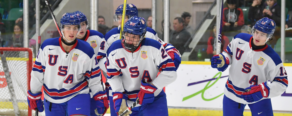 U.S. Junior Select Team Defeats Canada West, 9-0, in Final World Junior A Challenge Preliminary Game 1 | ASL