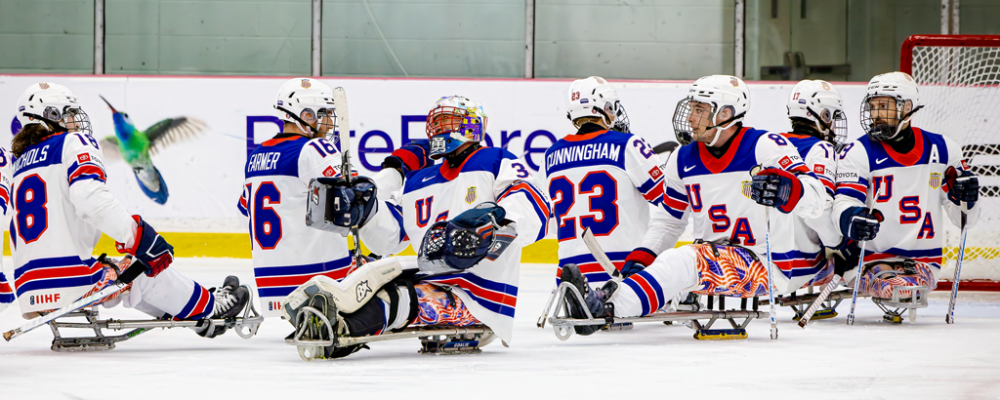 U.S. National Sled Team Advances to Para Hockey Cup Title Game With 13-2 Win Over China 1 | ASL