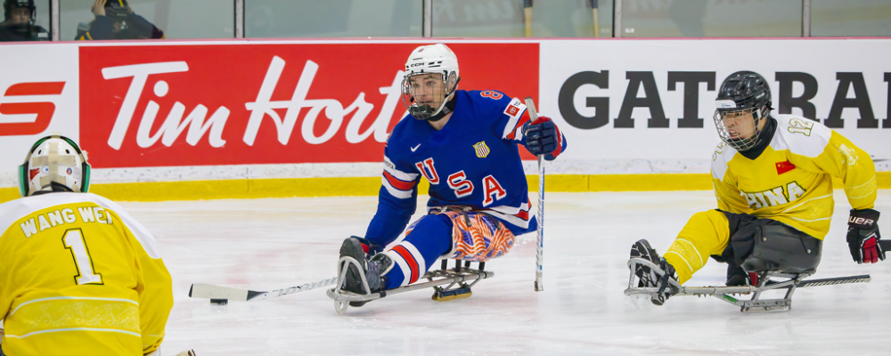 U.S. National Sled Team Tops China 10-1 in Para Hockey Cup Opener 1 | ASL