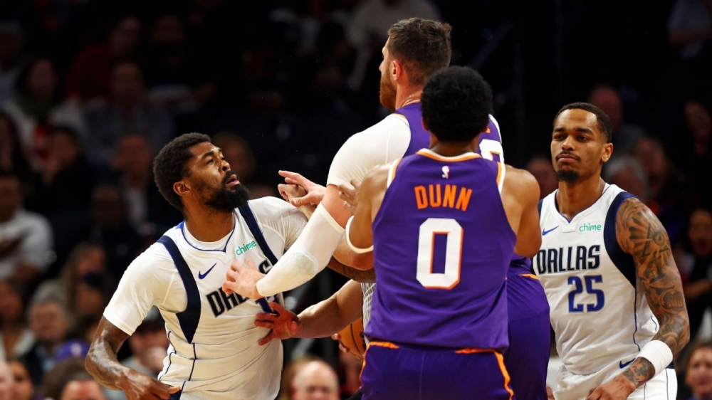 Mavs' Marshall, Washington, Suns' Nurkic suspended after fight 1 | ASL