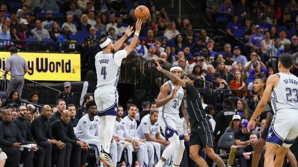 Magic lose guard Jalen Suggs to right wrist sprain vs. Nets 1 | ASL