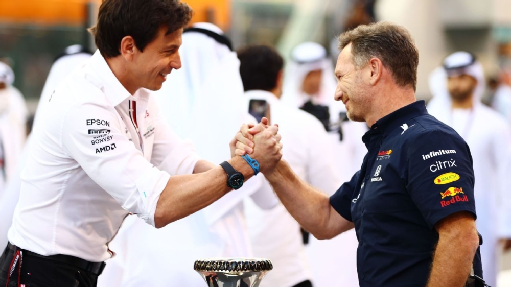 Abu Dhabi GP: Christian Horner laughs off Toto Wolff 'terrier' jibe 1 | ASL