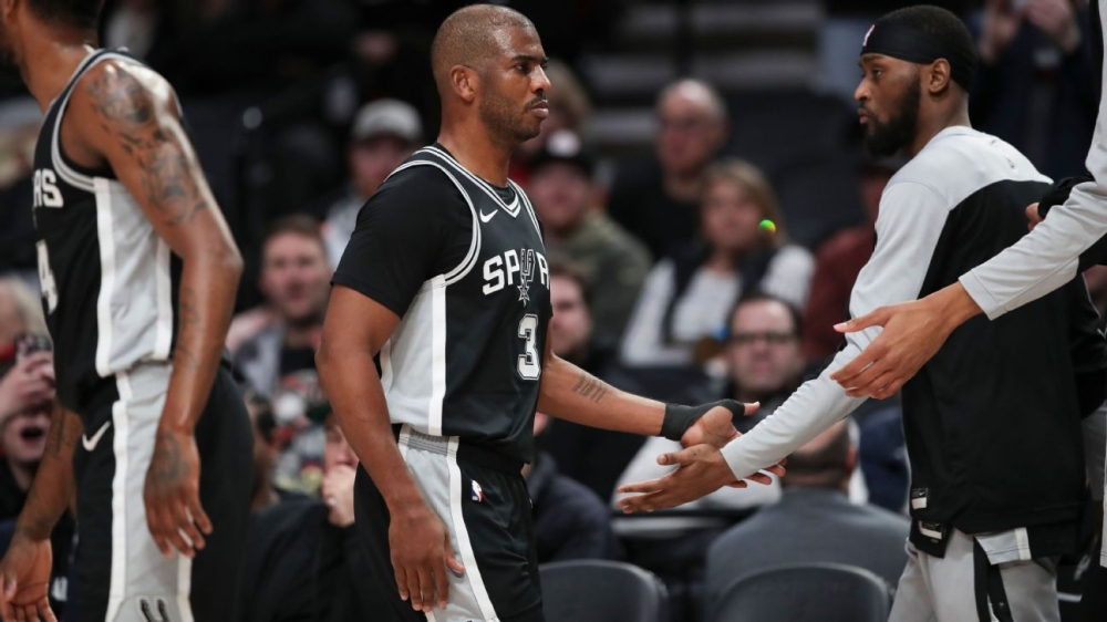 Chris Paul ejected from Spurs' game at Trail Blazers 1 | ASL