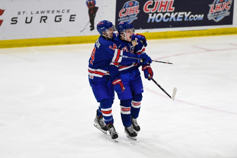 U.S. Junior Select Team Wins 2024 World Junior A Challenge Title With 7-4 Victory Over Sweden 9 | ASL