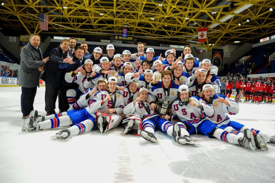 U.S. Junior Select Team Defeats Canada West, 9-0, in Final World Junior A Challenge Preliminary Game 11 | ASL