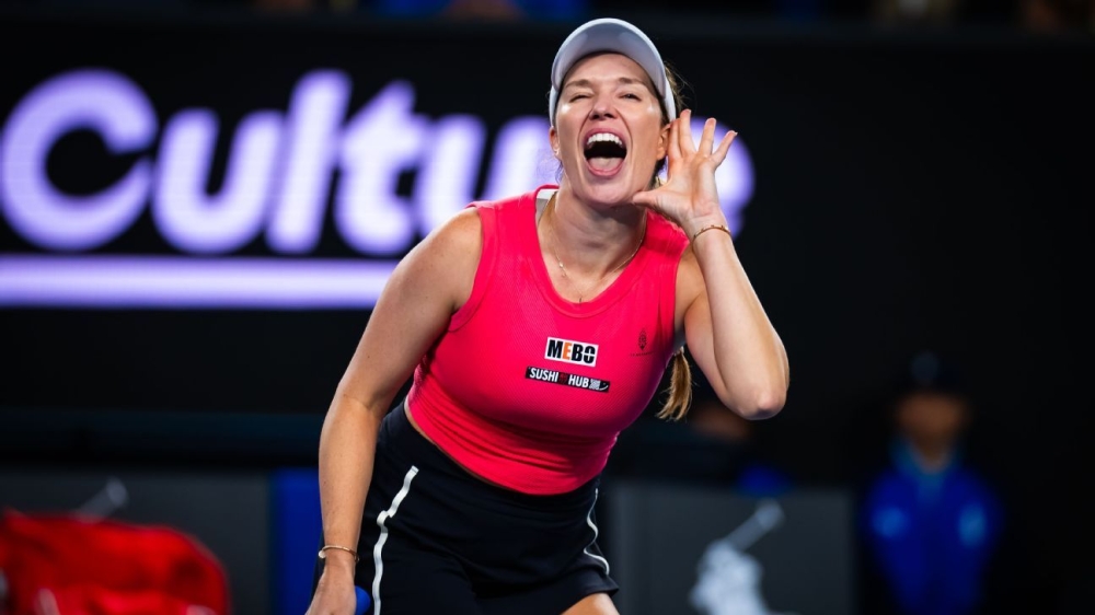 Collins embraces crowd's boos at wild Australian Open match 1 | ASL