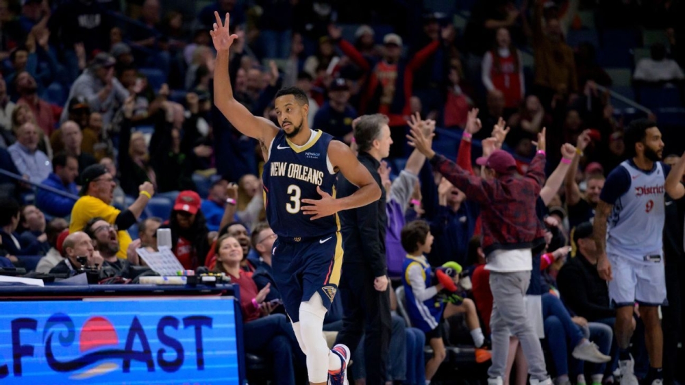 McCollum ties career with 50, helps Pelicans snap 11-game skid 1 | ASL