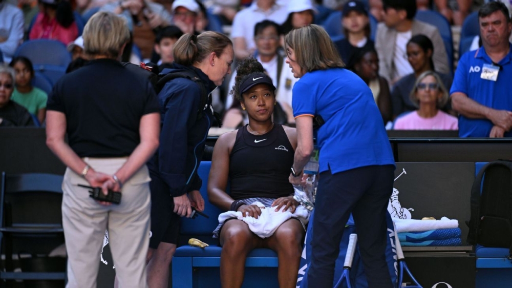 Naomi Osaka retires from Australian Open match due to injury 1 | ASL