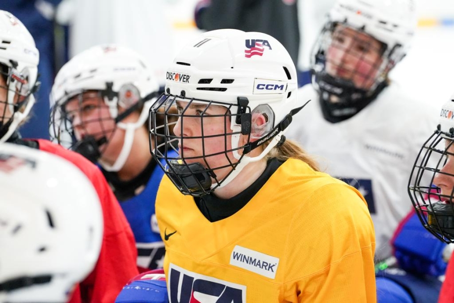 Team USA Advances To U18 WWC Semifinals, Topping Slovakia, 9-1 21 | ASL