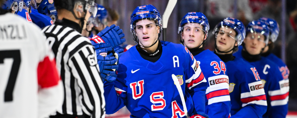 U.S. Advances to Semifinals of World Juniors with 7-2 Victory Over Switzerland 1 | ASL