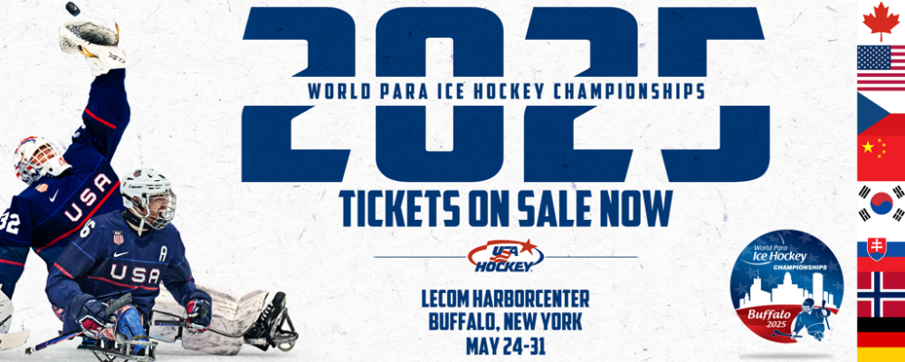 Tickets On Sale Now for 2025 World Para Ice Hockey Championship in Buffalo, N.Y. 1 | ASL