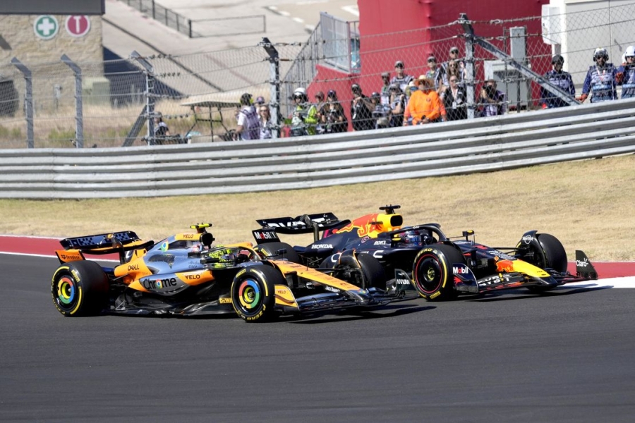 US Grand Prix: Lando Norris penalty sees Max Verstappen extend drivers’ championship lead, as Charles Leclerc wins 1 | ASL