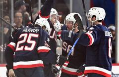 Tkachuk Brothers Each Tally Two as U.S. Defeats Finland at 4 Nations Face-Off 13 | ASL