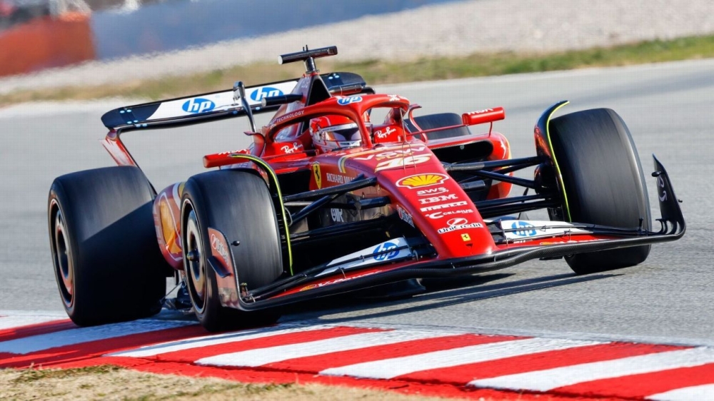 Formula 1: Pirelli tests with Lewis Hamilton end in Barcelona 1 | ASL