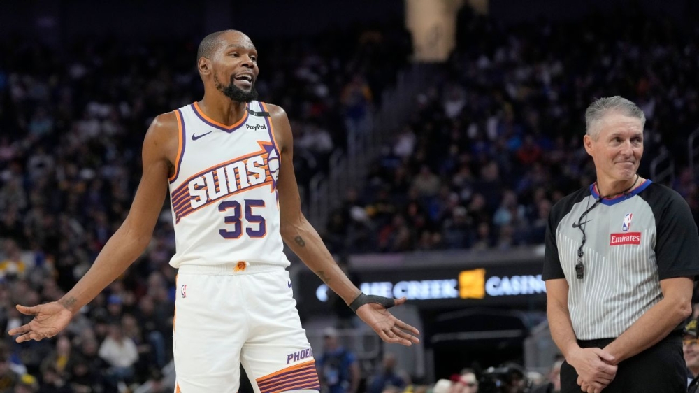 Suns' Kevin Durant says trash-talk with Gary Payton Sr. 'all love' 1 | ASL