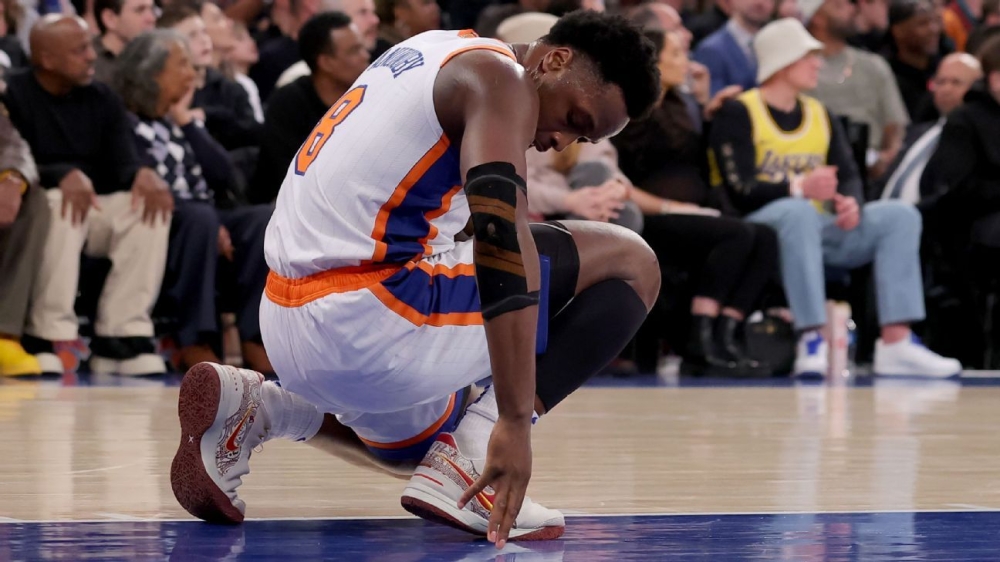 Knicks' Anunoby ruled out vs. Rockets with sprained foot 1 | ASL