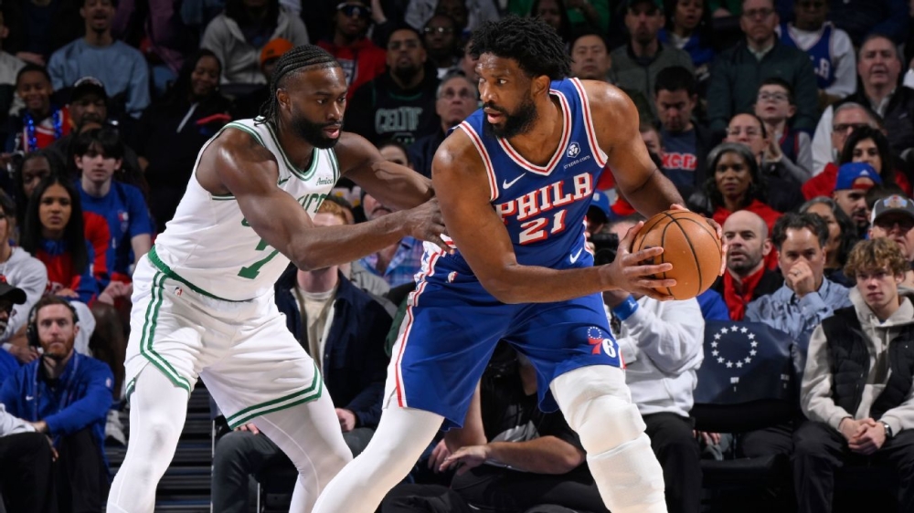 Sixers' Joel Embiid 'not as dominant' due to ailing left knee 1 | ASL