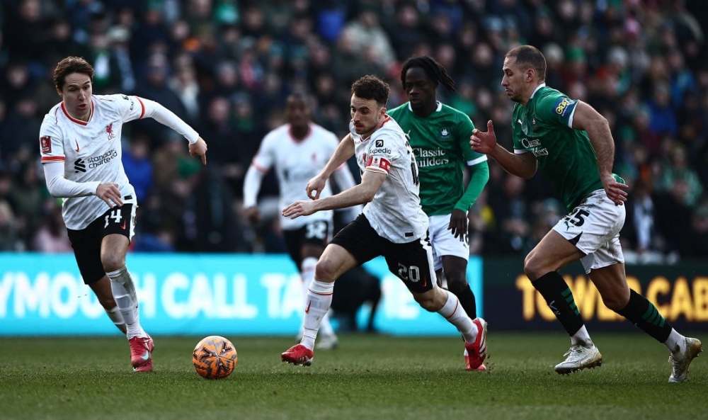 Liverpool stunned by second-tier Plymouth Argyle in the FA Cup 1 | ASL