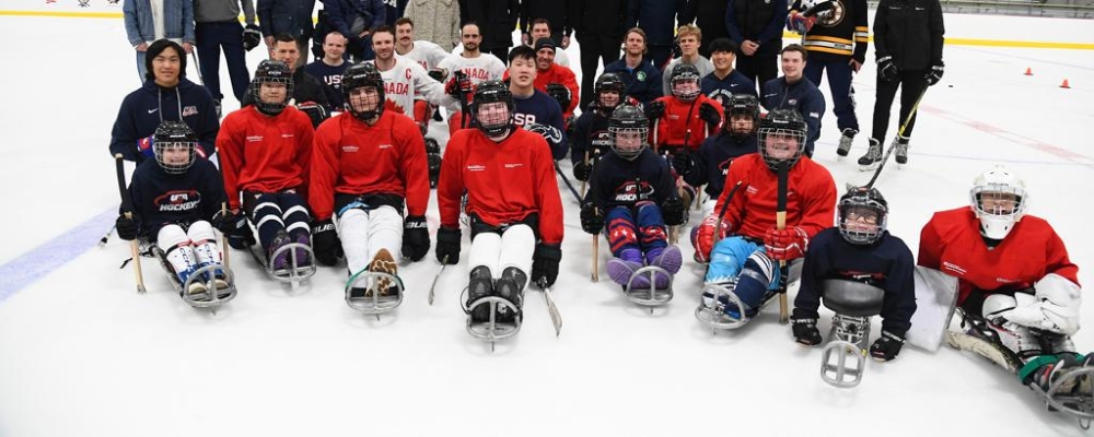 Logan Anketell gets a Glimpse of His Dream at Try Sled Hockey for Free Event 1 | ASL