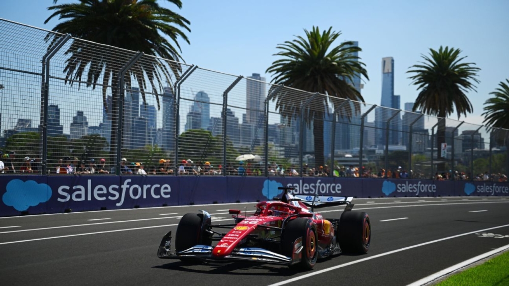 Australian GP: Ferrari's Charles Leclerc puts Lewis Hamilton in the shade in practice 1 | ASL