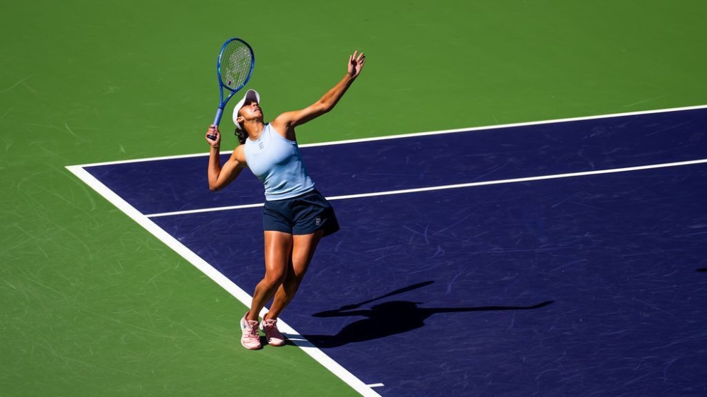 New champion Madison Keys cruises in 1st match at Indian Wells 1 | ASL