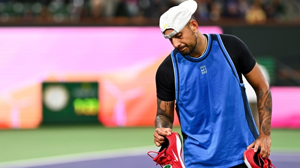 Kyrgios retires with injury at Indian Wells, unsure what's next 1 | ASL