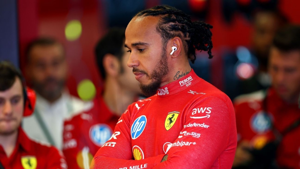 Hamilton gets the full Ferrari experience on debut in red 1 | ASL