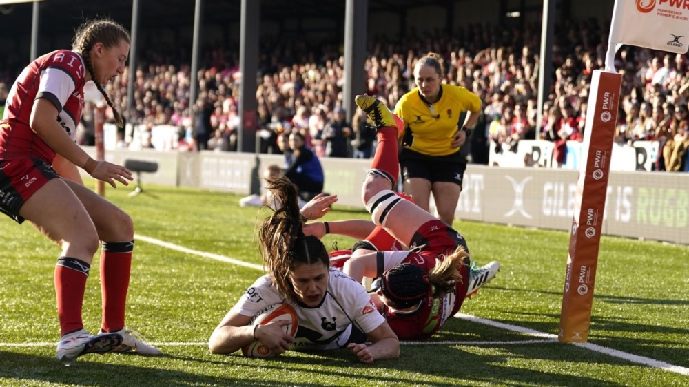 Ilona Maher scores try on final game for Bristol Bears 1 | ASL