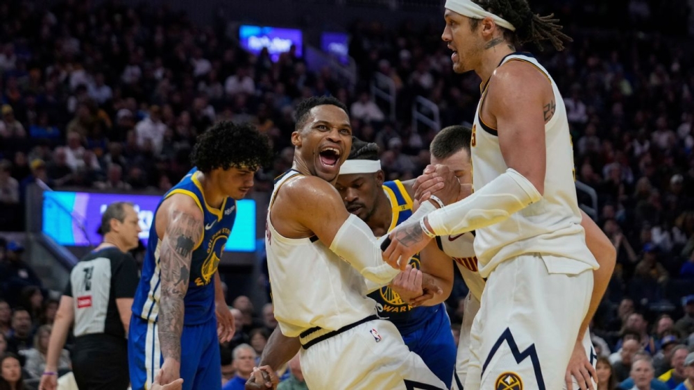 Russell Westbrook fuels undermanned Nuggets' win vs. Warriors 1 | ASL