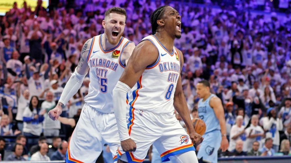 Thunder crush Grizzlies; sixth team to win playoff game by 50 1 | ASL