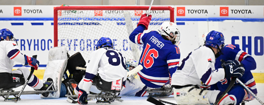 U.S. Tops Czechia, 4-3, In Sled Worlds Preliminary Finale 28 | ASL