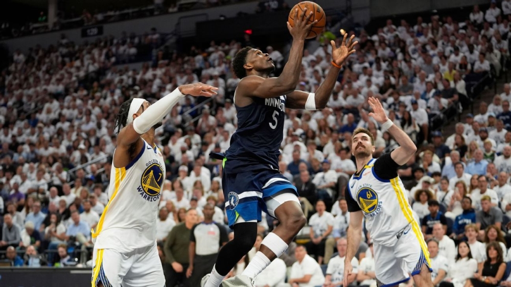 Wolves close out Warriors for 2nd straight conference finals 1 | ASL
