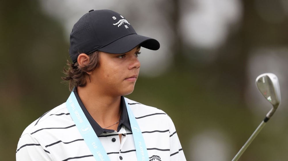 Charlie Woods, son of Tiger, fails to qualify for U.S. Open 1 | ASL