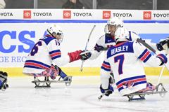 Team USA Skates to 13-0 Victory Over Slovakia in Sled Worlds Preliminary Round Action 7 | ASL