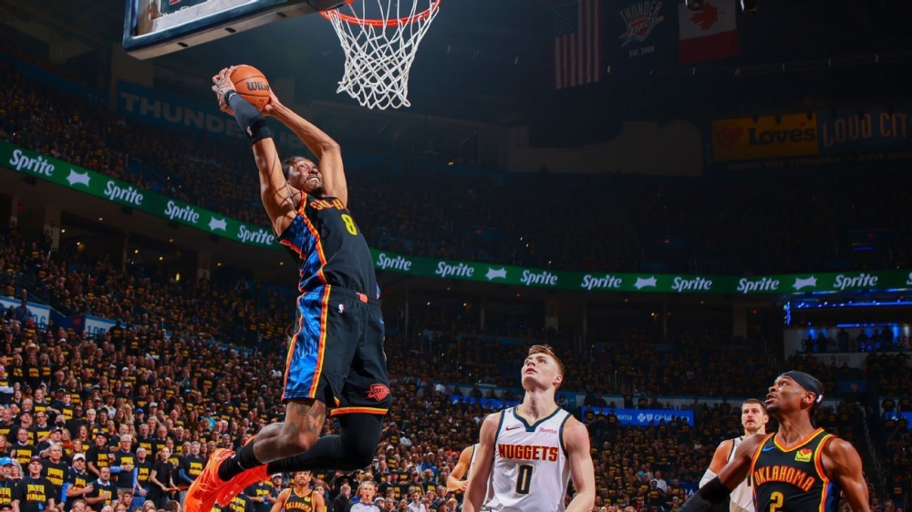 Thunder have record-setting night, rout Nuggets by 43 in Game 2 1 | ASL
